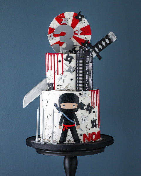 Fighter Ninja Cake - Magnum Cakes - Best Customize Designer Cakes in Lahore