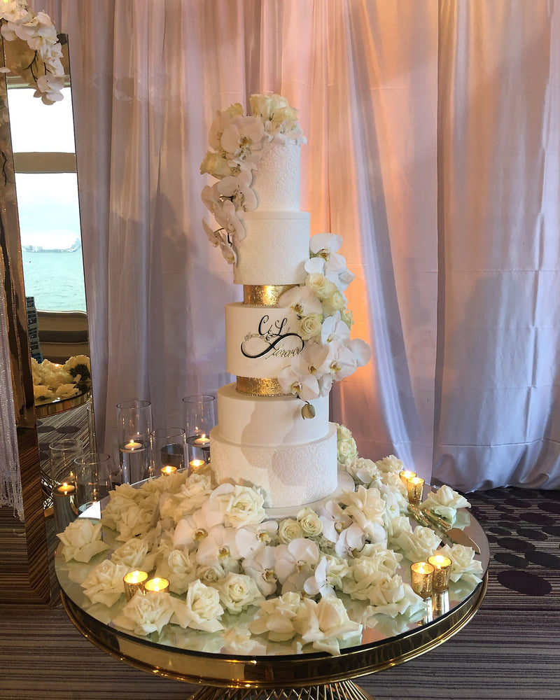 Contemporary Cake Designs | Wedding Cake Gallery | Wren Cake Design | Fall  wedding cakes, Wedding cake gold leaf, Boho wedding cake